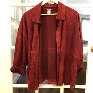 Eskandar suede leather jacket